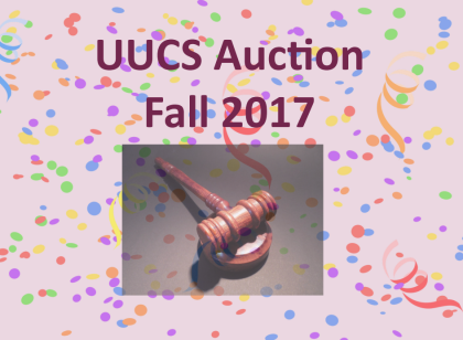 UUCS Auction Fall 2017